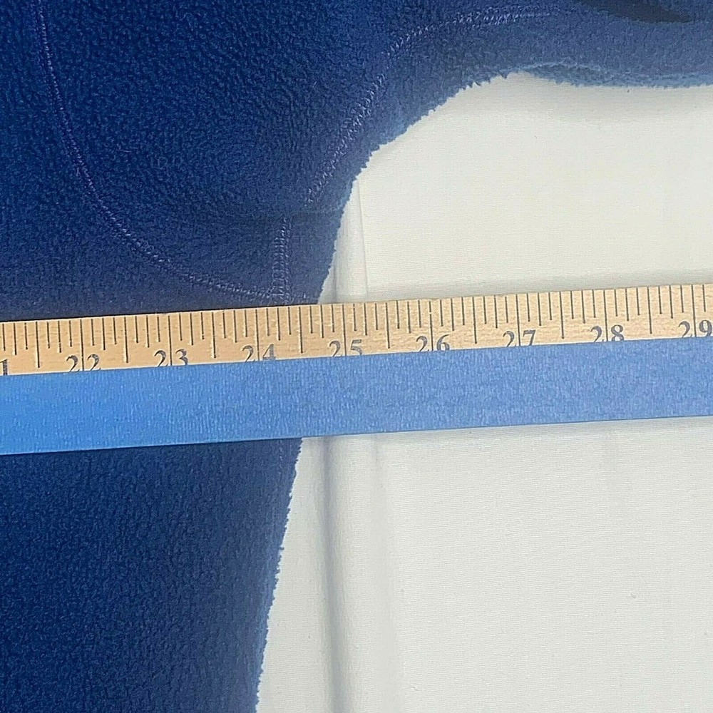 Vintage '91 Patagonia Mens Synchilla Fleece Jacket Cobalt Blue 25021 Size Large - Picture 6 of 12